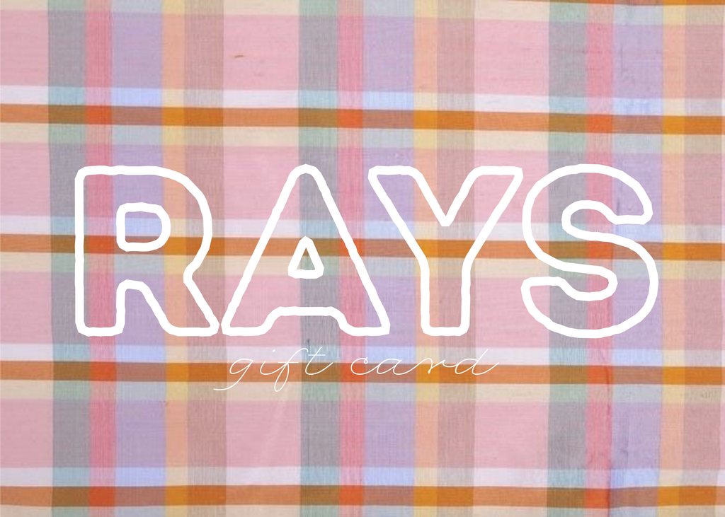 RAYS GIFT CARD