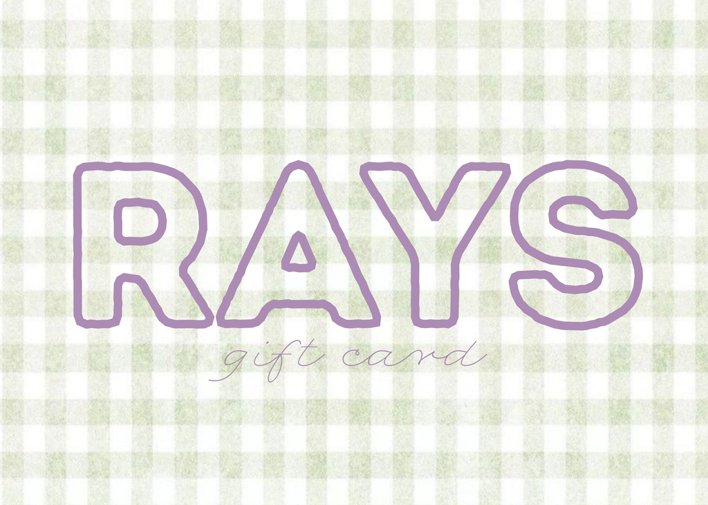 RAYS GIFT CARD